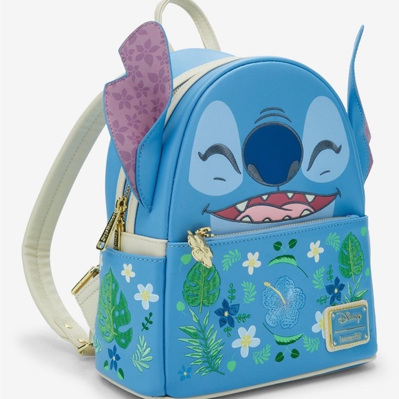 New Loungefly Stitch Mini Backpack and Coin Purse main image 5